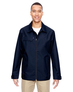 North End 88218 Men&#39;s Excursion Ambassador Lightweight Jacket with Fold Down Collar