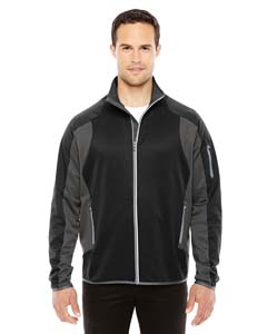 North End 88230 Men&#39;s Motion Interactive ColorBlock Performance Fleece Jacket