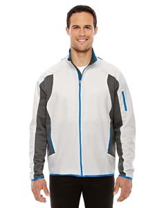 North End 88230 Men&#39;s Motion Interactive ColorBlock Performance Fleece Jacket