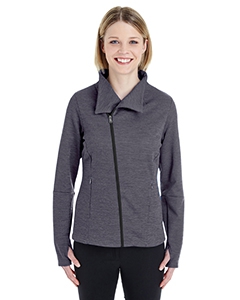 North End NE704W Ladies&#39; Amplify M&#233;lange Fleece Jacket