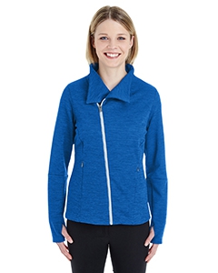 North End NE704W Ladies&#39; Amplify M&#233;lange Fleece Jacket