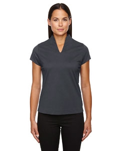 North End Sport Blue 78687 Ladies&#39; Weekend Cotton Blend UTK cool.logik Performance Polo