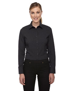 North End Sport Blue 78802 Ladies&#39; M&#233;lange Performance Shirt