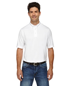 North End Sport Blue 88687 Men&#39;s Weekend Cotton Blend UTK cool.logik Performance Polo