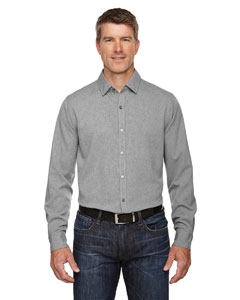 North End Sport Blue 88802 Men&#39;s M&#233;lange Performance Shirt