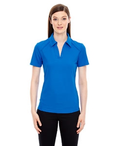 North End Sport Red 78632 Ladies&#39; Recycled Polyester Performance Piqu&#233; Polo