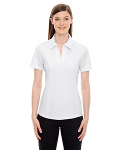 North End Sport Red 78632 Ladies&#39; Recycled Polyester Performance Piqu&#233; Polo