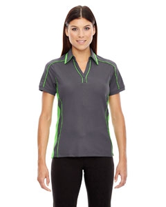 North End Sport Red 78648 Ladies&#39; Sonic Performance Polyester Piqu&#233; Polo