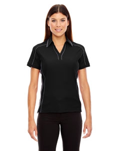 North End Sport Red 78648 Ladies&#39; Sonic Performance Polyester Piqu&#233; Polo