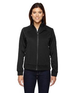 North End Sport Red 78660 Ladies&#39; Evoke Bonded Fleece Jacket