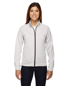 North End Sport Red 78660 Ladies&#39; Evoke Bonded Fleece Jacket