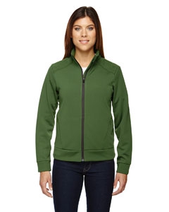 North End Sport Red 78660 Ladies&#39; Evoke Bonded Fleece Jacket