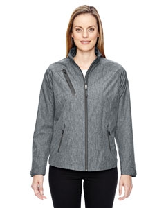 North End Sport Red 78694 Ladies&#39; Frequency Lightweight M&#233;lange Jacket