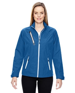 North End Sport Red 78694 Ladies&#39; Frequency Lightweight M&#233;lange Jacket