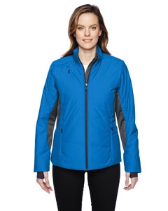 North End Sport Red 78696 Ladies&#39; Immerge Insulated Hybrid Jacket with Heat Reflect Technology