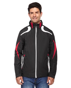 North End Sport Red 88644 Men&#39;s Impact Active Lite Colorblock Jacket