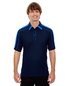 North End Sport Red 88648 Men&#39;s Sonic Performance Polyester Piqu&#233; Polo