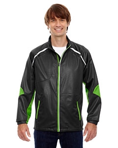 North End Sport Red 88654 Men&#39;s Dynamo Three-Layer Lightweight Bonded Performance Hybrid Jacket