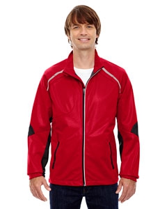 North End Sport Red 88654 Men&#39;s Dynamo Three-Layer Lightweight Bonded Performance Hybrid Jacket