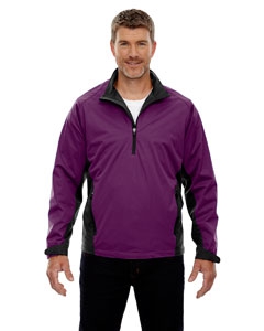 North End Sport Red 88656 Men&#39;s Paragon Laminated Performance Stretch Wind Shirt