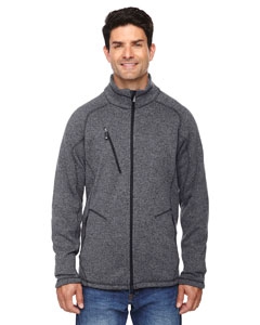 North End Sport Red 88669 Men&#39;s Peak Sweater Fleece Jacket