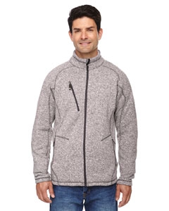 North End Sport Red 88669 Men&#39;s Peak Sweater Fleece Jacket