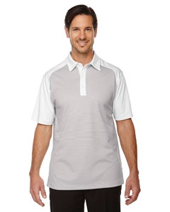 North End Sport Red 88676 Men&#39;s Symmetry UTK cool.logik Coffee Performance Polo