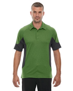 North End Sport Red 88677 Men&#39;s Refresh UTK cool.logik Coffee Performance M&#233;lange Jersey Polo