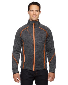 North End Sport Red 88697 Men&#39;s Flux M&#233;lange Bonded Fleece Jacket