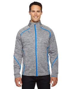 North End Sport Red 88697 Men&#39;s Flux M&#233;lange Bonded Fleece Jacket