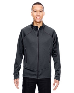 North End Sport Red 88806 Men&#39;s Interactive Cadence Two-Tone Brush Back Jacket