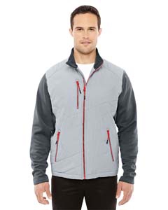 North End Sport Red 88809 Men&#39;s Quantum Interactive Hybrid Insulated Jacket