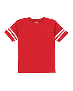 Rabbit Skins 3037 Toddler FootballFine Jersey T-Shirt