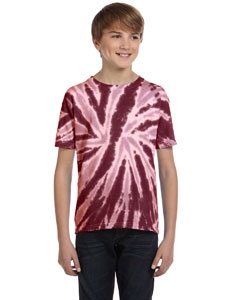 Tie-Dye CD110Y Youth 5.4 oz., 100% Cotton Twist Tie-Dyed T-Shirt