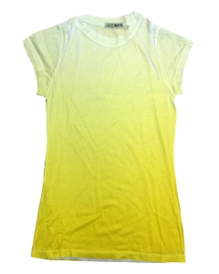 Tie-Dye CD1455 Juniors&#39; 100% Spun Polyester with Moisture Management T-Shirt