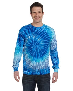 Tie-Dye CD2000 5.4 oz., 100% Cotton Long-Sleeve Tie-Dyed T-Shirt