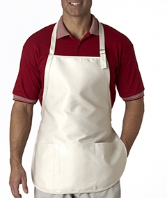 UltraClub 8205 3-Pocket Apron with Buckle