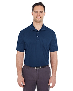 UltraClub 8210P Adult Cool & Dry Mesh Piqu&#233; Polo with Pocket