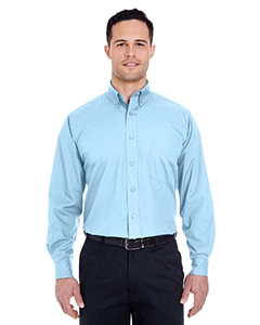 UltraClub 8355 Men&#39;s Easy-Care Broadcloth