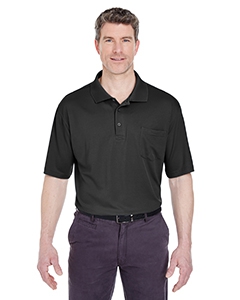 UltraClub 8405P Adult Cool & Dry Sport Polo with Pocket