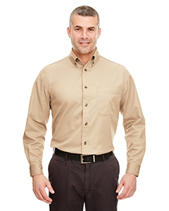 UltraClub 8960C Men&#39;s Cypress Twill Shirt with Pocket