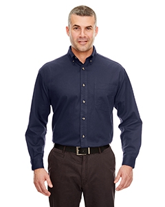 UltraClub 8960C Men&#39;s Cypress Twill Shirt with Pocket
